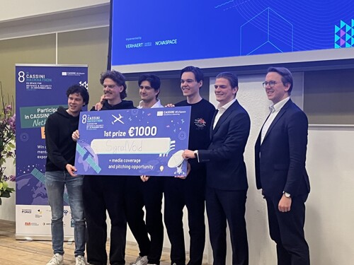 Succesvolle 8e Cassini Hackathon in de Dutch Innovation Factory 