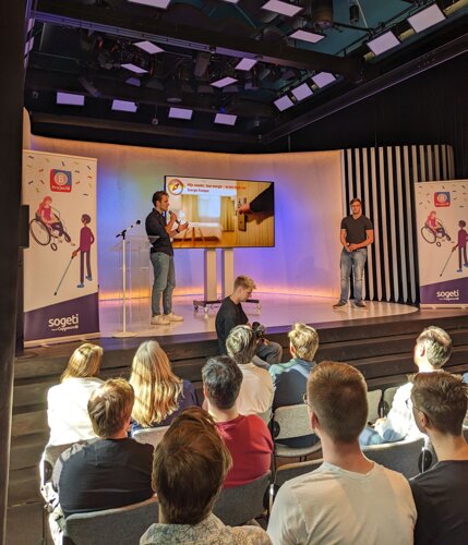 Energiekompas: hoe vijf studenten met één app het verschil willen maken voor mensen met MS