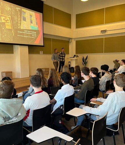 Leren door te spelen: kick-off van de Escaperoom Challenge