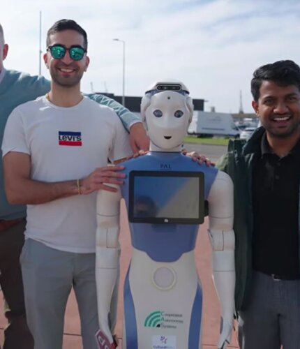 Studenten werken aan slimme en veilige mobiliteit op het Future Mobility Park