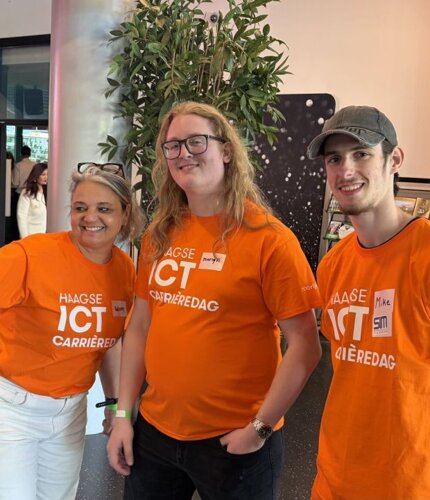 Studenten en werkgevers komen samen op de Haagse ICT-Carrièredag